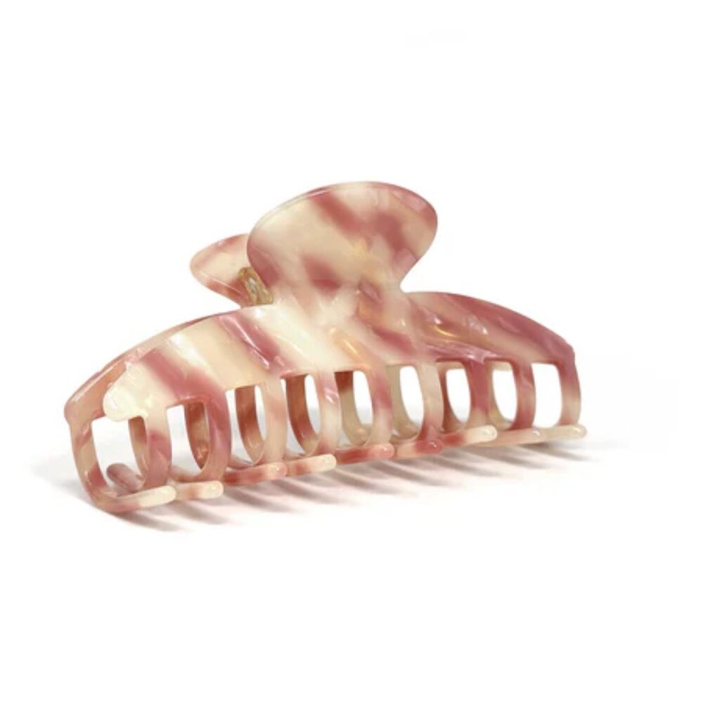 NWT The Big Guy Pink Marbled Hair Claw Clip - Picture 1 of 4